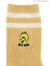 【SESAME STREET meets SM2】フェイス刺繍ラインソックス（ブラック/ベージュ/イエロー）｜SM2（エスエムツー）通販