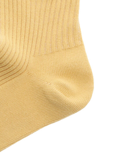 【SESAME STREET meets SM2】フェイス刺繍ラインソックス（ブラック/ベージュ/イエロー）｜SM2（エスエムツー）通販