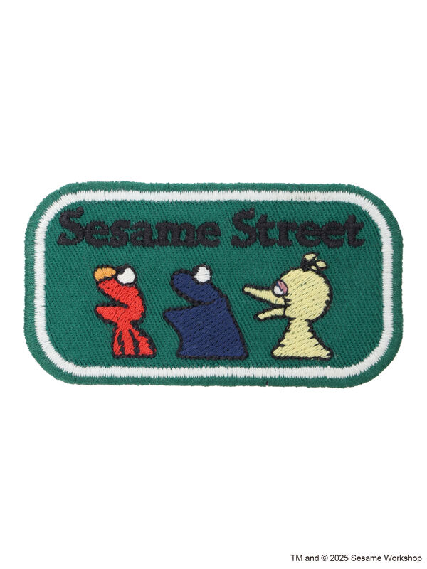 せさみ♡ セール】 【SESAME STREET meets SM2】3枚入りワッペンセット（レッド