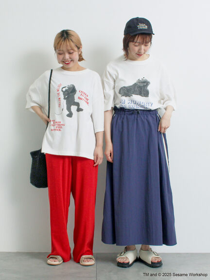 【SESAME STREET meets SM2】フォトプリントTシャツ（レッド/ブルー）｜SM2（エスエムツー）通販