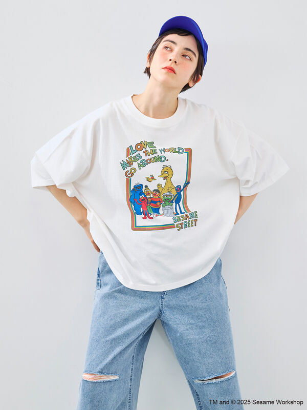 【SESAME STREET meets SM2】プリントアソートTシャツ（オフホワイト）｜SM2（エスエムツー）通販