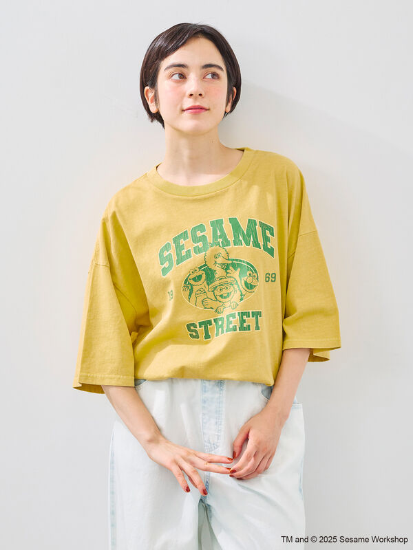 【SESAME STREET meets SM2】プリントアソートTシャツ（イエロー）｜SM2（エスエムツー）通販