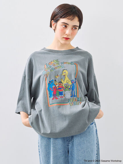 【SESAME STREET meets SM2】プリントアソートTシャツ（オフホワイト/グレー/イエロー/ネイビー）｜SM2（エスエムツー）通販