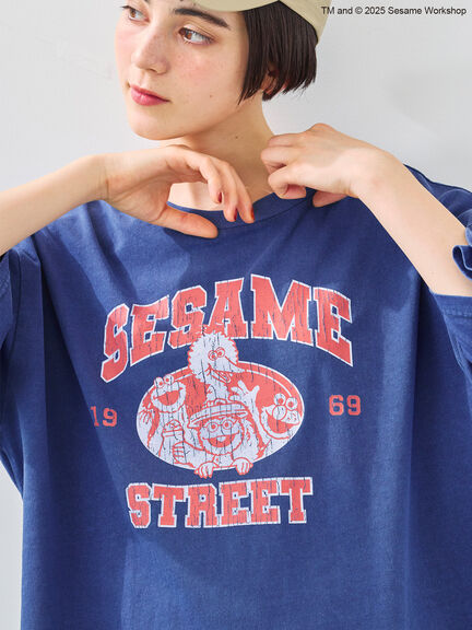 【SESAME STREET meets SM2】プリントアソートTシャツ（オフホワイト/グレー/イエロー/ネイビー）｜SM2（エスエムツー）通販