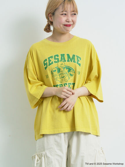 【SESAME STREET meets SM2】プリントアソートTシャツ（オフホワイト/グレー/イエロー/ネイビー）｜SM2（エスエムツー）通販