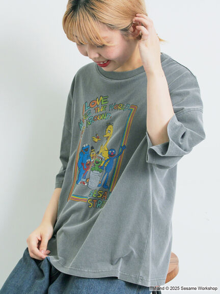 【SESAME STREET meets SM2】プリントアソートTシャツ（オフホワイト/グレー/イエロー/ネイビー）｜SM2（エスエムツー）通販