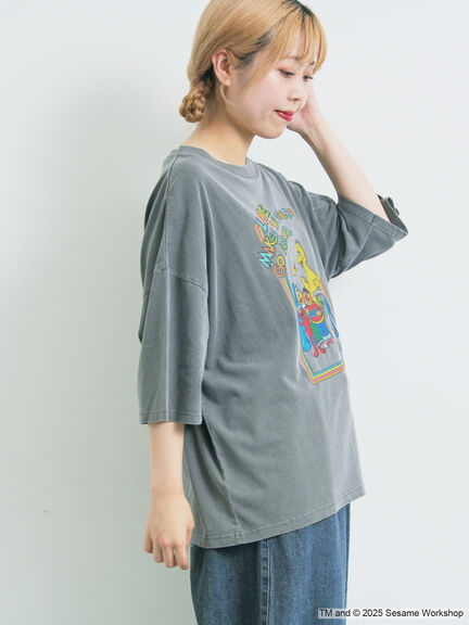 【SESAME STREET meets SM2】プリントアソートTシャツ（オフホワイト/グレー/イエロー/ネイビー）｜SM2（エスエムツー）通販