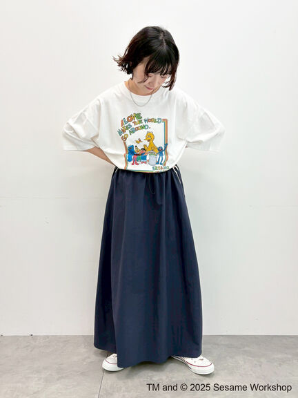 【SESAME STREET meets SM2】プリントアソートTシャツ（オフホワイト/グレー/イエロー/ネイビー）｜SM2（エスエムツー）通販