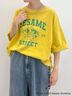 【SESAME STREET meets SM2】プリントアソートTシャツ（オフホワイト/グレー/イエロー/ネイビー）｜SM2（エスエムツー）通販