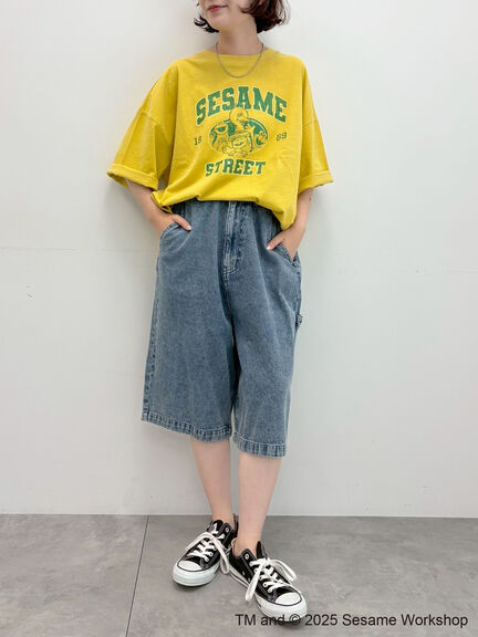 【SESAME STREET meets SM2】プリントアソートTシャツ（オフホワイト/グレー/イエロー/ネイビー）｜SM2（エスエムツー）通販