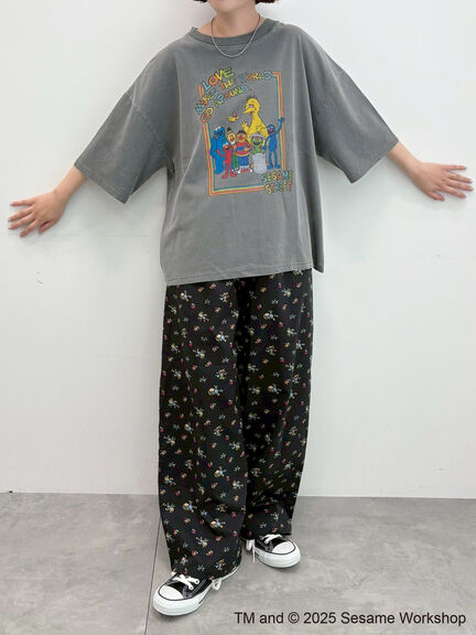 【SESAME STREET meets SM2】プリントアソートTシャツ（オフホワイト/グレー/イエロー/ネイビー）｜SM2（エスエムツー）通販
