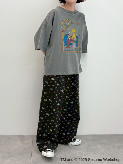 【SESAME STREET meets SM2】プリントアソートTシャツ（オフホワイト/グレー/イエロー/ネイビー）｜SM2（エスエムツー）通販