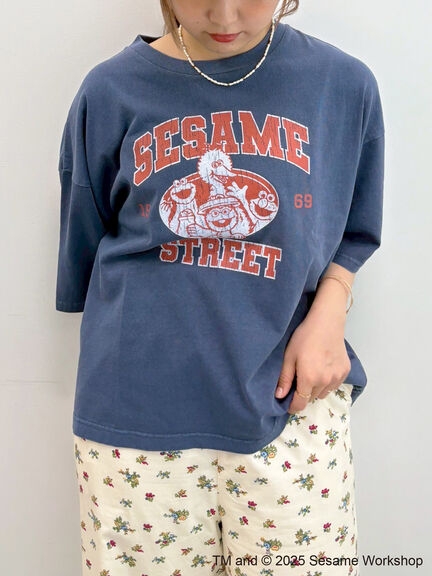 【SESAME STREET meets SM2】プリントアソートTシャツ（オフホワイト/グレー/イエロー/ネイビー）｜SM2（エスエムツー）通販