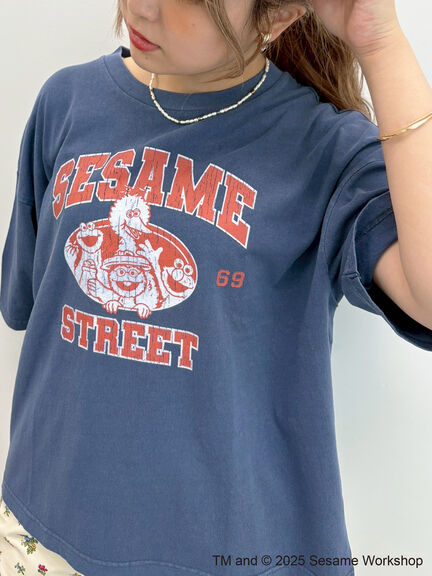 【SESAME STREET meets SM2】プリントアソートTシャツ（オフホワイト/グレー/イエロー/ネイビー）｜SM2（エスエムツー）通販
