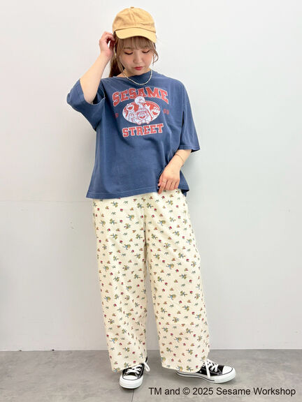 【SESAME STREET meets SM2】プリントアソートTシャツ（オフホワイト/グレー/イエロー/ネイビー）｜SM2（エスエムツー）通販