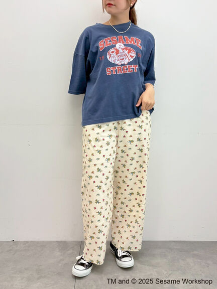 【SESAME STREET meets SM2】プリントアソートTシャツ（オフホワイト/グレー/イエロー/ネイビー）｜SM2（エスエムツー）通販