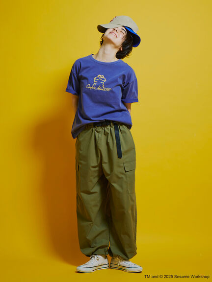 【SESAME STREET meets SM2】刺繍Tシャツ（ピンク/イエロー/ブルー）｜SM2（エスエムツー）通販