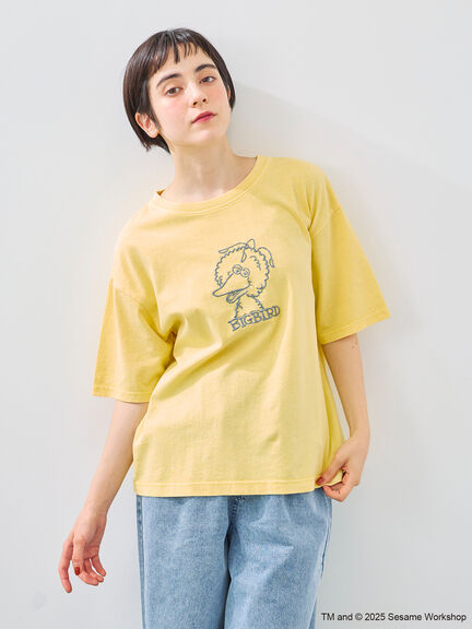 【SESAME STREET meets SM2】刺繍Tシャツ（ピンク/イエロー/ブルー）｜SM2（エスエムツー）通販