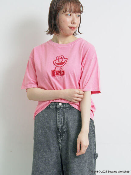 【SESAME STREET meets SM2】刺繍Tシャツ（ピンク/イエロー/ブルー）｜SM2（エスエムツー）通販