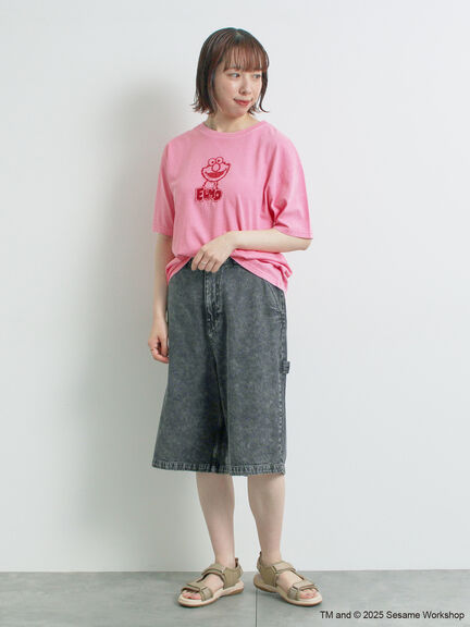 【SESAME STREET meets SM2】刺繍Tシャツ（ピンク/イエロー/ブルー）｜SM2（エスエムツー）通販