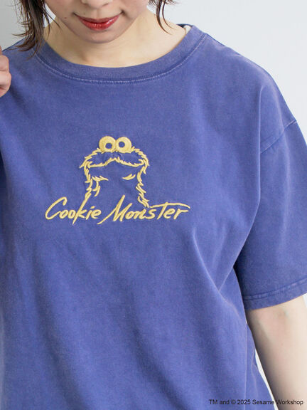 【SESAME STREET meets SM2】刺繍Tシャツ（ピンク/イエロー/ブルー）｜SM2（エスエムツー）通販