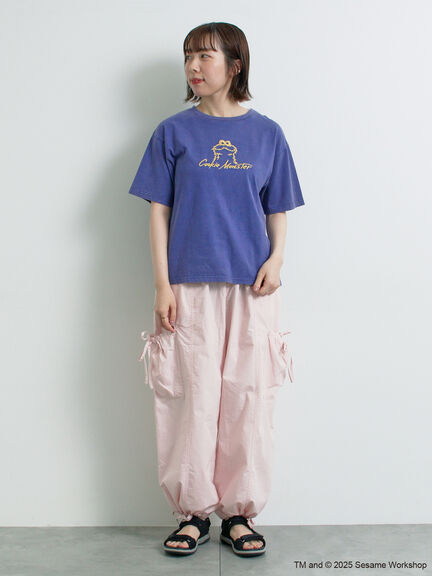 【SESAME STREET meets SM2】刺繍Tシャツ（ピンク/イエロー/ブルー）｜SM2（エスエムツー）通販