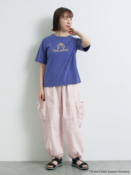 【SESAME STREET meets SM2】刺繍Tシャツ（ピンク/イエロー/ブルー）｜SM2（エスエムツー）通販