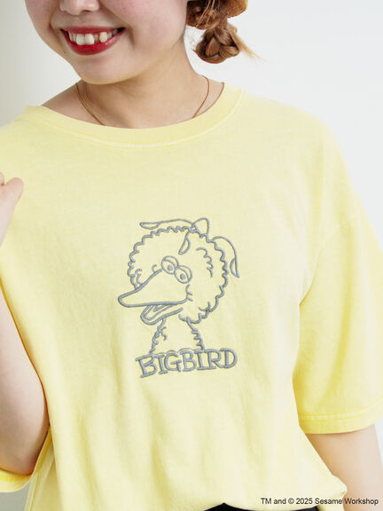 【SESAME STREET meets SM2】刺繍Tシャツ（ピンク/イエロー/ブルー）｜SM2（エスエムツー）通販