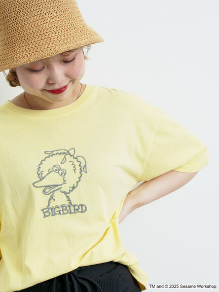【SESAME STREET meets SM2】刺繍Tシャツ（ピンク/イエロー/ブルー）｜SM2（エスエムツー）通販