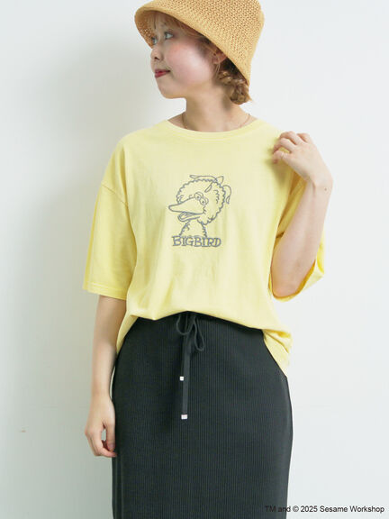 【SESAME STREET meets SM2】刺繍Tシャツ（ピンク/イエロー/ブルー）｜SM2（エスエムツー）通販