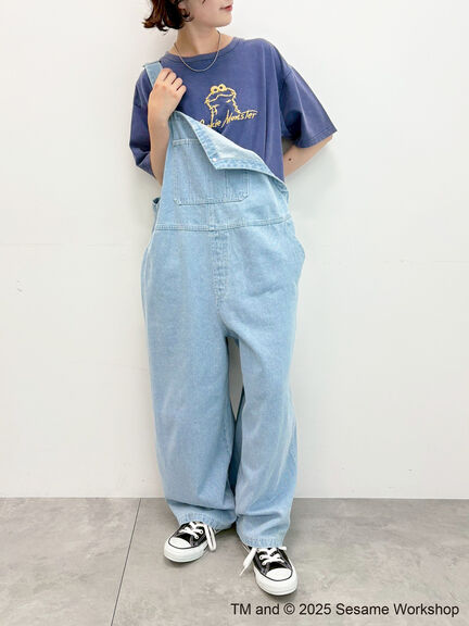 【SESAME STREET meets SM2】刺繍Tシャツ（ピンク/イエロー/ブルー）｜SM2（エスエムツー）通販