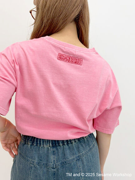 【SESAME STREET meets SM2】刺繍Tシャツ（ピンク/イエロー/ブルー）｜SM2（エスエムツー）通販