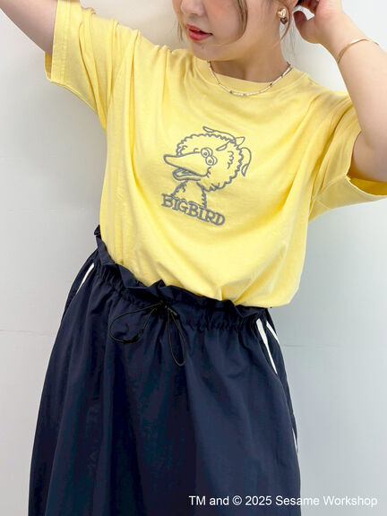 【SESAME STREET meets SM2】刺繍Tシャツ（ピンク/イエロー/ブルー）｜SM2（エスエムツー）通販