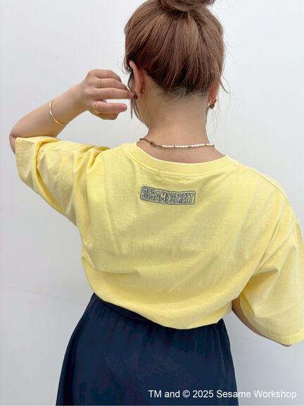 【SESAME STREET meets SM2】刺繍Tシャツ（ピンク/イエロー/ブルー）｜SM2（エスエムツー）通販