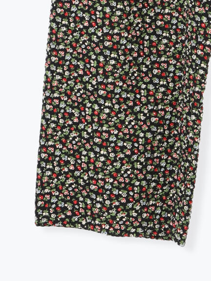 小花柄イージーパンツ（ブラック/ブラウン/ネイビー）｜SM2（エスエムツー）通販