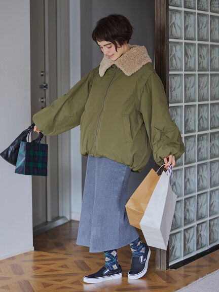 ブルゾン (グリーン/緑系)｜レディースファッション通販のCAN ONLINE SHOP