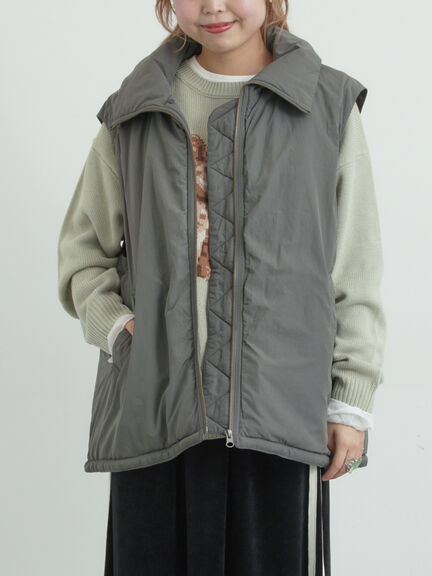 ボア襟マルチWAYブルゾン（チャコールグレー/カーキ/キナリ）｜SM2（エスエムツー）通販