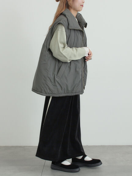 ボア襟マルチWAYブルゾン（チャコールグレー/カーキ/キナリ）｜SM2（エスエムツー）通販