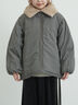 ボア襟マルチWAYブルゾン（チャコールグレー/カーキ/キナリ）｜SM2（エスエムツー）通販