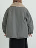 ボア襟マルチWAYブルゾン（チャコールグレー/カーキ/キナリ）｜SM2（エスエムツー）通販