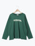 柄アソートフロッキープリントロングTシャツ（グリーン）｜SM2（エスエムツー）通販