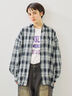 柄アソートフロッキープリントロングTシャツ（オフホワイト/グレー/グリーン/ネイビー）｜SM2（エスエムツー）通販