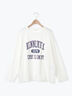 柄アソートフロッキープリントロングTシャツ（オフホワイト/グレー/グリーン/ネイビー）｜SM2（エスエムツー）通販