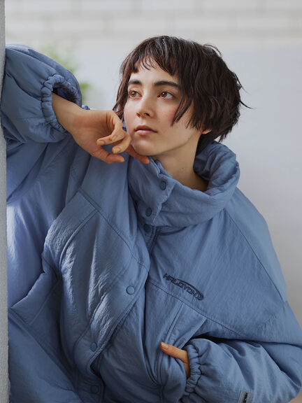 襟取り外しモンスターブルゾン（ブラック/カーキ/ブルー/クリーム）｜SM2（エスエムツー）通販