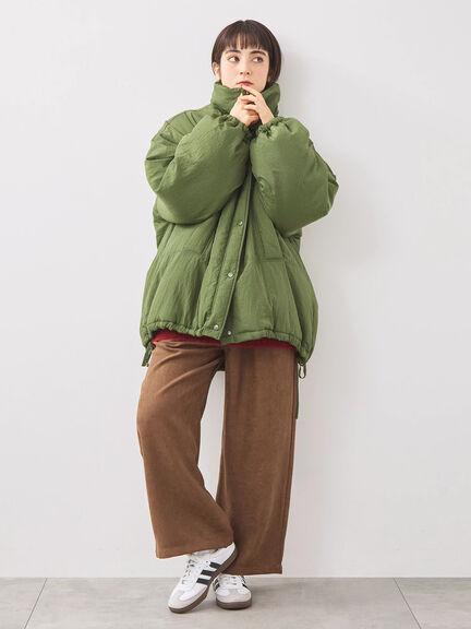 襟取り外しモンスターブルゾン（ブラック/カーキ/ブルー/クリーム）｜SM2（エスエムツー）通販