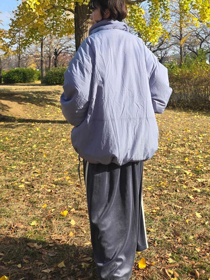 襟取り外しモンスターブルゾン（ブラック/カーキ/ブルー/クリーム）｜SM2（エスエムツー）通販