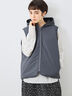 リバーシブルボアベスト(チャコールグレー/モカ/キナリ)|SM2(エスエムツー)通販