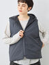 リバーシブルボアベスト(チャコールグレー/モカ/キナリ)|SM2(エスエムツー)通販