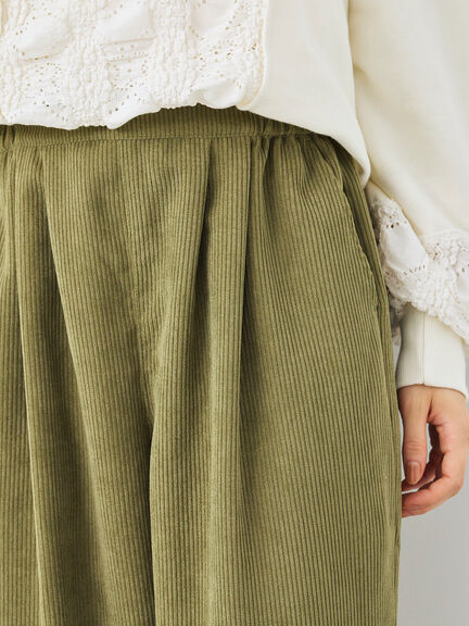 コーデュロイストレートパンツ（チャコールグレー/ピンク/ベージュ/カーキ）｜SM2（エスエムツー）通販