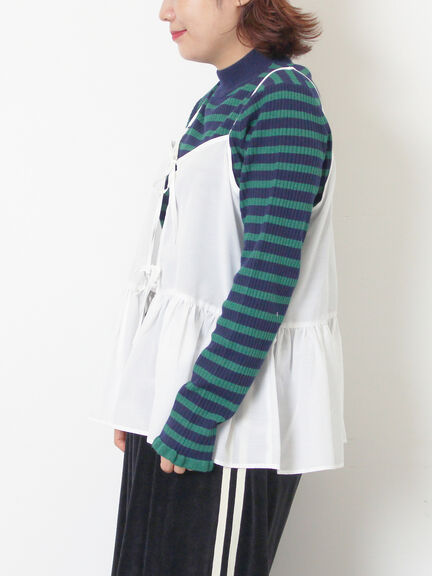 前後2wayキャミビスチェ（オフホワイト/ブラック/ブラウン）｜SM2（エスエムツー）通販